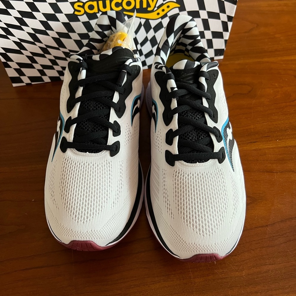 Saucony Ride 14 Running Shoes S20650-40 Reverie Noir Men’s Size 10 - Picture 5 of 7